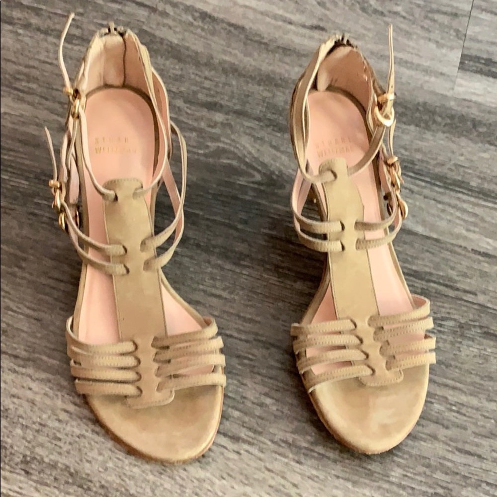 Stuart weitzman strapping sandals